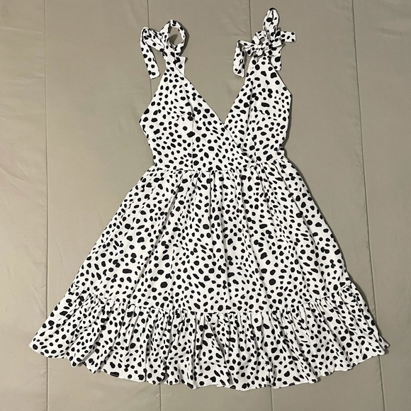 Goodnight Macaroon Dresses & Skirts - Goodnight Macaroon Dalmatian Dots Dress